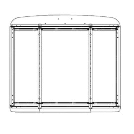 A17-12622-005 GRILLE,W/O SCREEN,FL