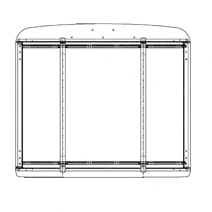 A17-12622-005 GRILLE,W/O SCREEN,FL
