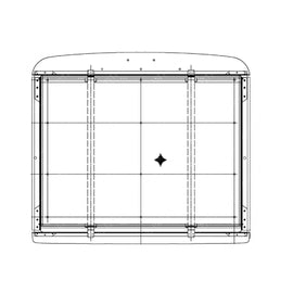 A17-12623-008 GRILLE,W/SCREEN,FLD1