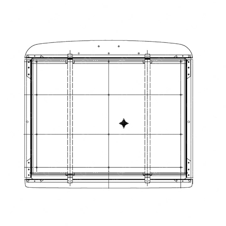 A17-12623-008 GRILLE,W/SCREEN,FLD1