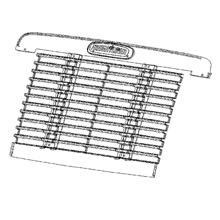 A17-14767-000 GRILLE-HOOD MTD HWY FTL 112