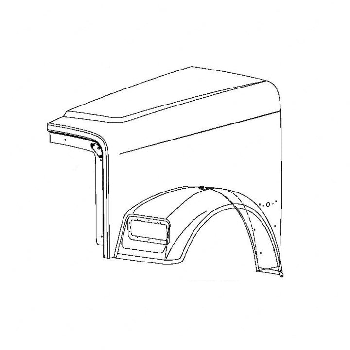 A17-14881-004 HOOD-W/GRILLE SURROUND