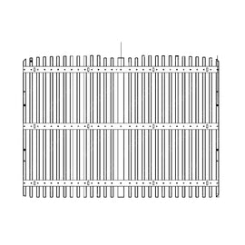 A17-15478-001 GRILLE,SV,W/F,RAD MNT