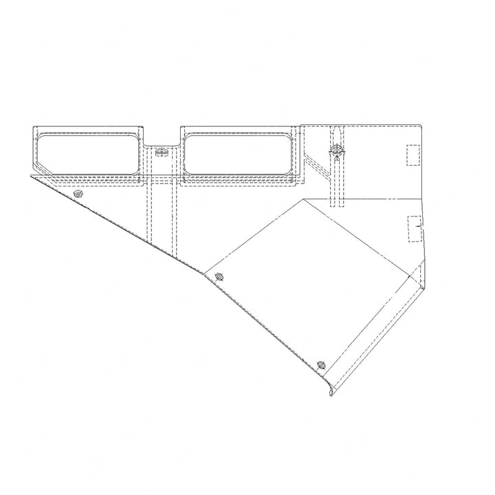 A18-19569-004 COVER-TOP,LH,SEC B,CON