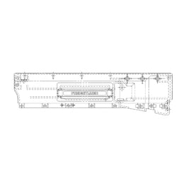 A18-21720-004 SILL-DOOR,WINDOW,LH,BLACK