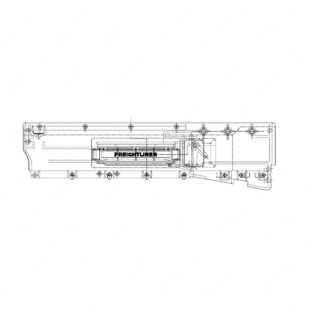 A18-24195-001 SILL-DOOR,WINDOW,BLACK,RH