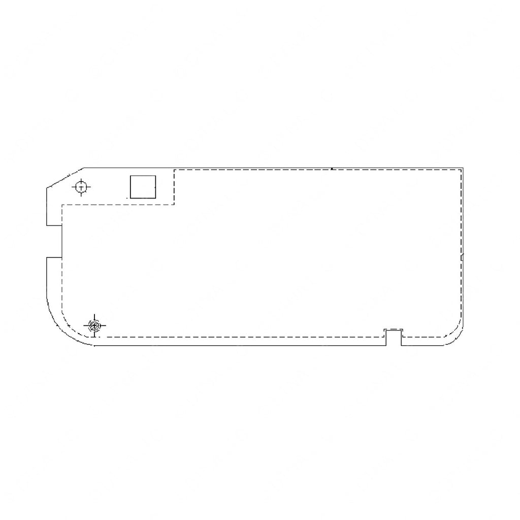 A18-27085-000 COVERING-FLOOR,LH,CONV,W THROTLE CUTOUT