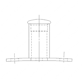A18-27214-002 CAB STOP MOUNT, LOW