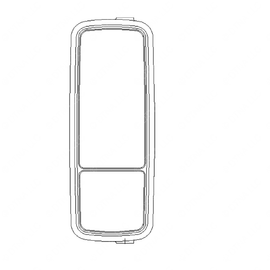 A18-39018-003 HEAD-MIRROR,WO BACK,REM,HEATED,PTD,RH