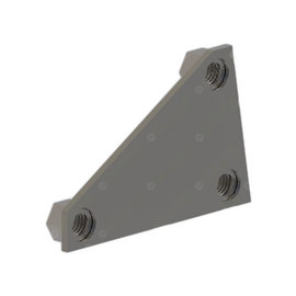 A18-52477-000 NUTPLATE AY,MIRROR,LH
