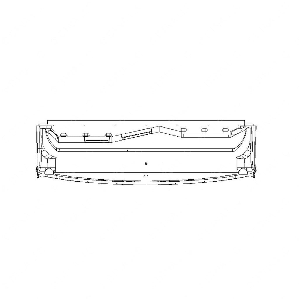 A18-53868-405 CONSOLE OH,LHD,CUTOUTS