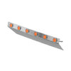 A18-62177-102 CAB TRIM-EXTERIOR,SKIRT-LAMP,RH,EXH