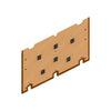 A18-69068-005 UPH-BACKWALL,UPR BNK,BROWN