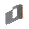 A18-69898-101 UPH-SIDEWALL,WDO,RH,GRAY