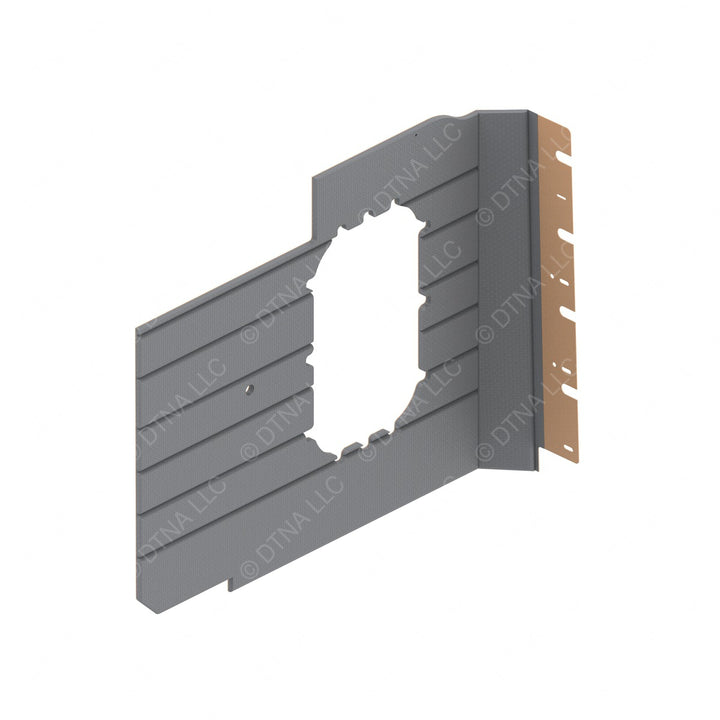 A18-69898-101 UPH-SIDEWALL,WDO,RH,GRAY
