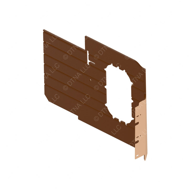 A18-71287-105 UPH-SIDEWALL,WDO,TV,RH,BROWN