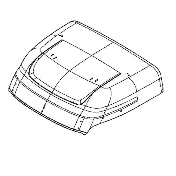 A18-73724-005 ROOF-36XT,SUNVISOR,FAIRING