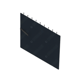A18-74458-002 CURTAIN,PRIVACY,REAR,LH W/MAG