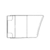 A21-25328-001 ENDCAP - 12BUMPER, SBA, R