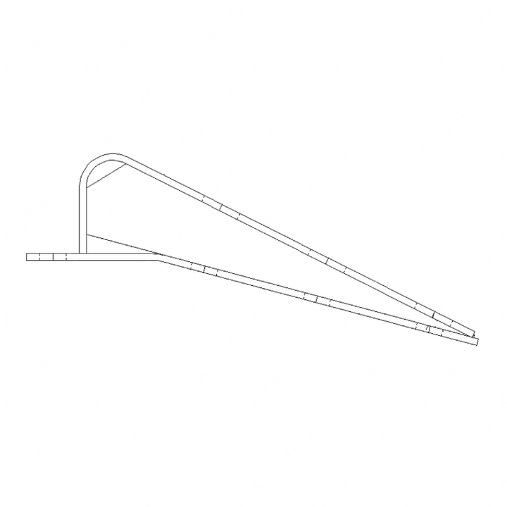 A22-28399-000 RAMP, SHORT W/SLOTS