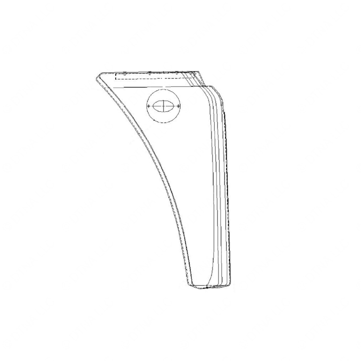 A22-32896-001 ASSY - QTR FENDER, CONV
