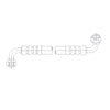 A22-32945-104 HOSE ASSEMBLY-A/C, 6,COND TO REC DR,104"