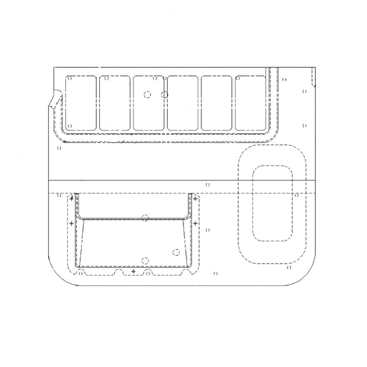 A22-35773-500 PANEL - CAB INTERIOR, DOO