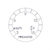 A22-38891-003 GAUGE - PYRO  SM FACE  CHR