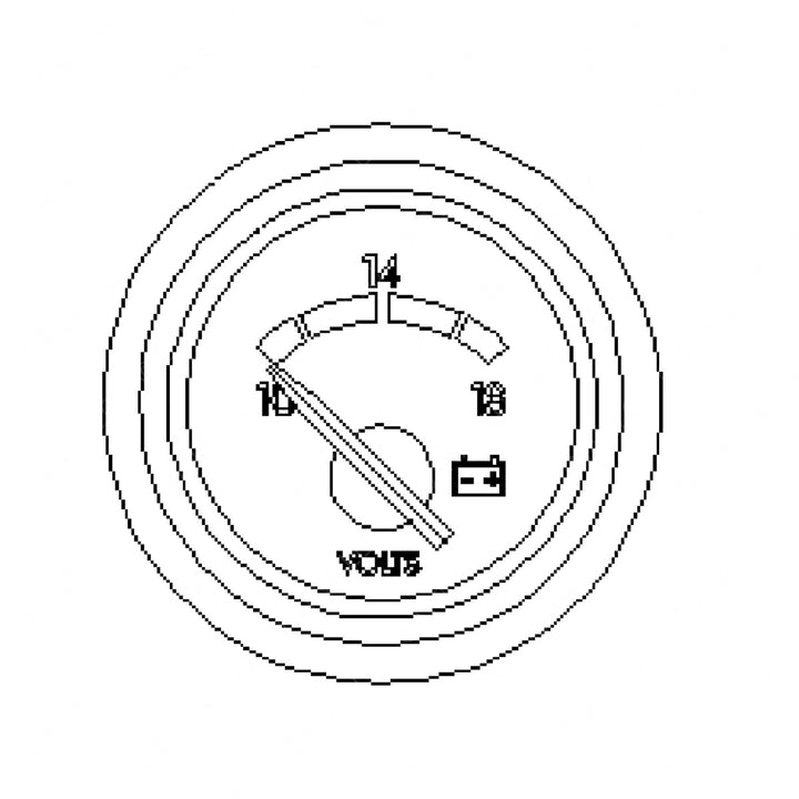 A22-38919-000 GAUGE-VOLTMETER,ELEC,STD/MET
