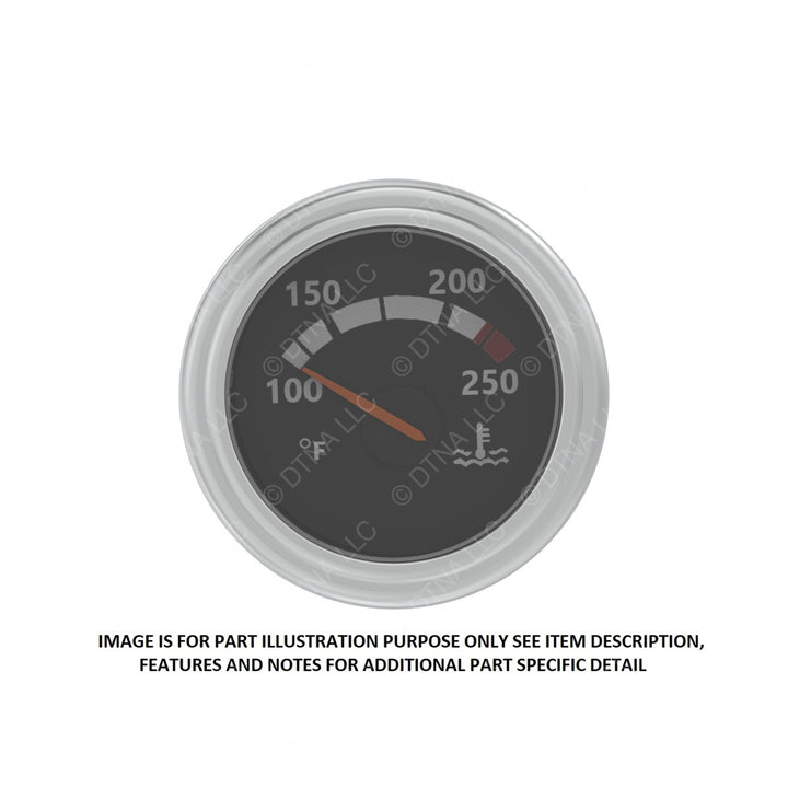 A22-39570-000 GAUGE-TEMP,WATER,ELEC,CHROME