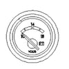 A22-39578-000 GA - VOLTMETER, AMA, CHROM