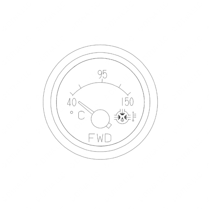 A22-39770-000 FWD AXLE TEMP GAUGE
