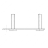 A22-41004-004 PLATE - BACKING, ANTENNA