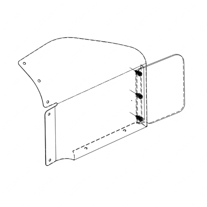 A22-43333-001 TRIM TAB, RH, BK, 58/70M
