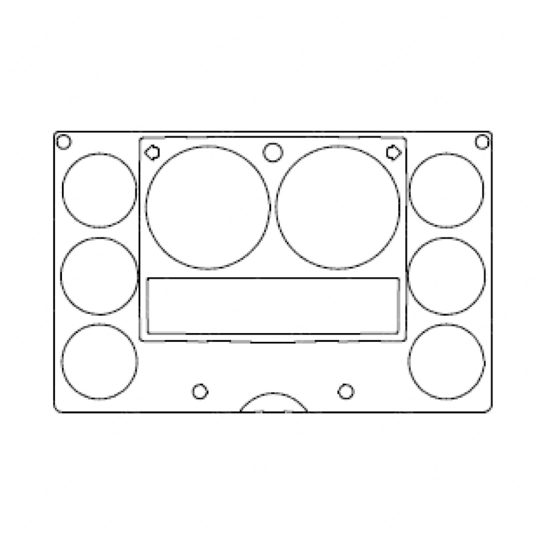 A22-47847-523 GAUGE CLUSTER ASSY