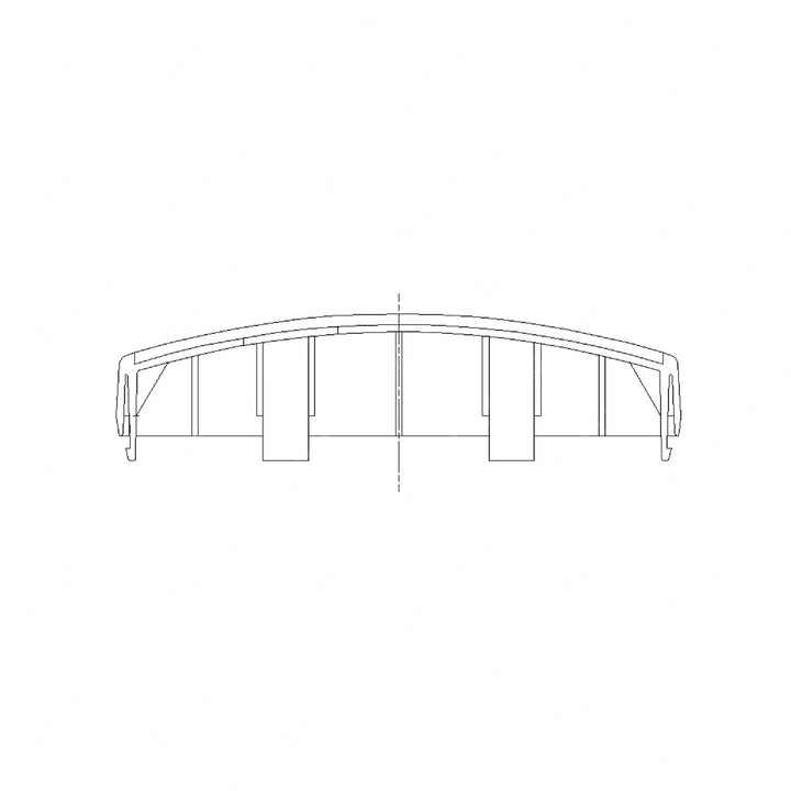 A22-54883-001 HEAD-MIRROR,CONVEX,GREY,GLASS & CARRIER