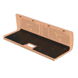 A22-57819-011 CABINET-REAR,MR,24U,TAN,BASE,LAMP