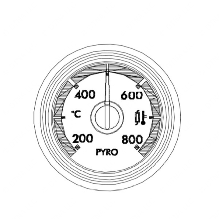A22-59215-021 PRYOMETER BLK METRIC