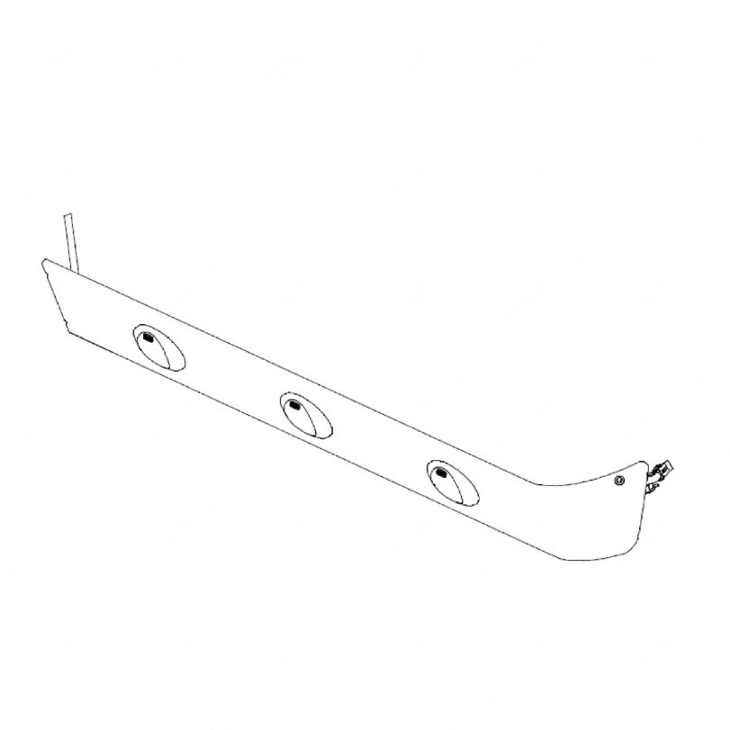 A22-60421-001 VALANCE PANEL SLPR