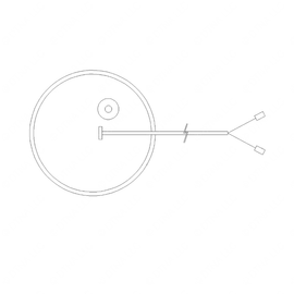 A22-60723-000 MIRROR HEATED