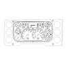A22-61851-005 CLUSTER -ICU3-P3 US W/TRANS