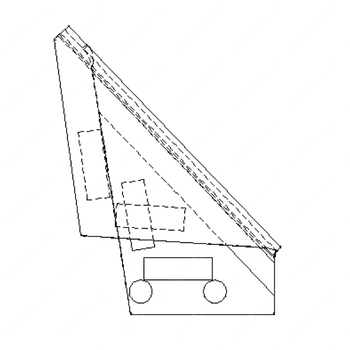 A22-62290-001 ASY-GUSSET COVER RH