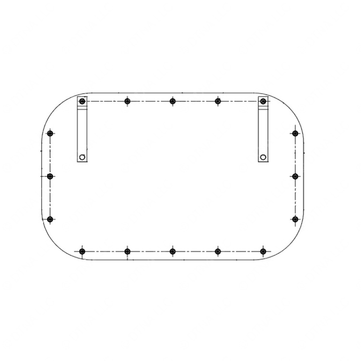 A22-62324-000 CURTAIN,VENT WINDOW,76 IN SLPR