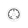 A22-66832-031 GAUGE-ELECTRIC,AXLE OIL TEMPERATURE,RR,M