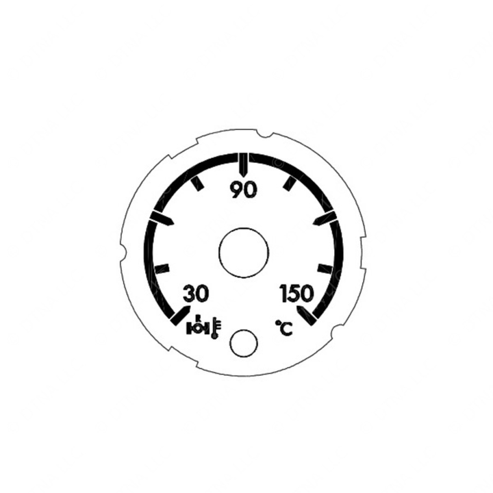 A22-66832-031 GAUGE-ELECTRIC,AXLE OIL TEMPERATURE,RR,M