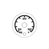 A22-66832-101 GAUGE-ELECTRIC,TEMPERATURE,AXLE OIL,REAR