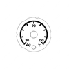 A22-66832-130 GAUGE-ELECTRIC,AXLE OIL TEMPERATURE,FR,M