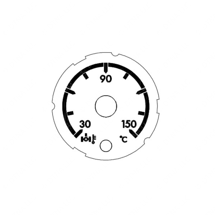A22-66832-131 GAUGE-ELECTRIC,AXLE OIL TEMPERATURE,RR,M