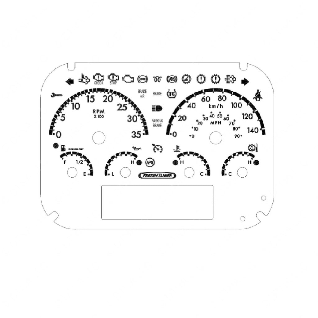 A22-69693-001 PANEL-INSTR,6G,KPH,TACH,TRAN,HY/AIR,DIE