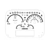 A22-69698-000 PANEL-INSTR,4GAUGE,MPH,TRANS,HYD,DIESEL